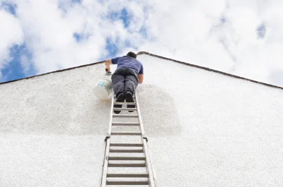 Peinture extérieure à Sazeret — façades et ravalement